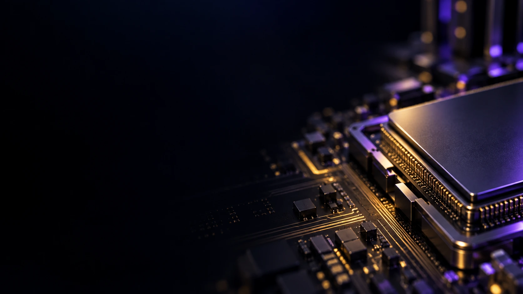 AI chip concept artwork from the company introduction